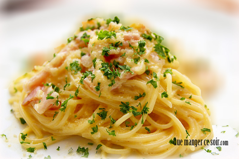 Spaghetti carbonara