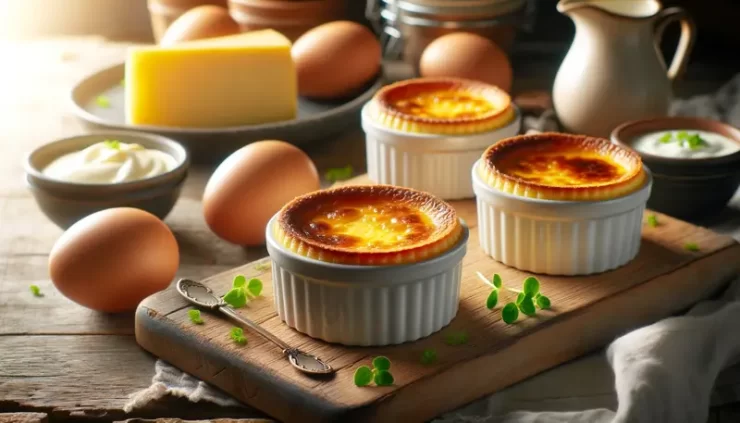 Recette des Petits Flans au Fromage