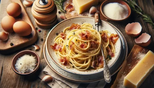 Recette des Spaghetti Carbonara