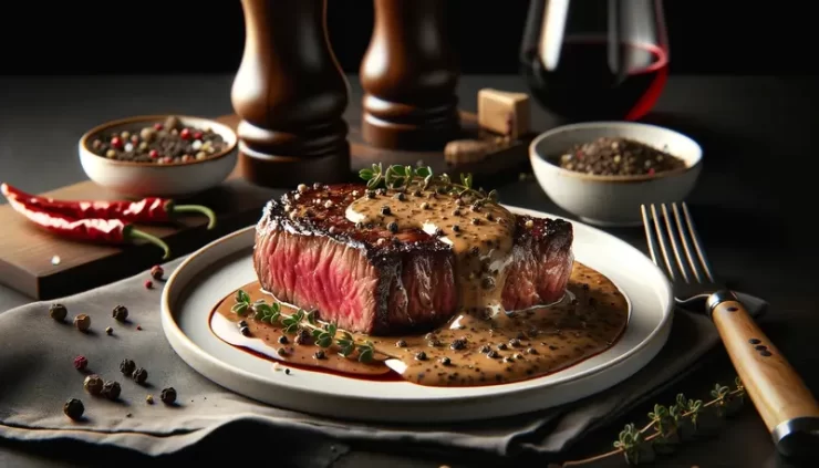 Recette de steak au poivre