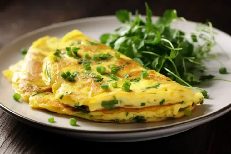 Recette Omelette aux pommes de terre et aux herbes