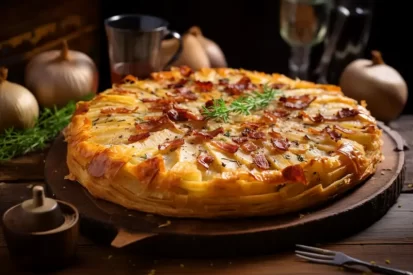 Recette Tourte aux pommes de ter