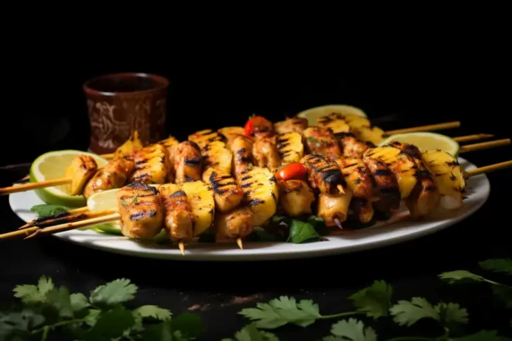 Recette brochette de poulet et banane plantain