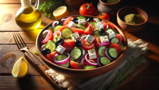 Recette de la Salade Grecque