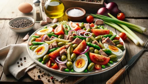 Recette de la salade niçoise