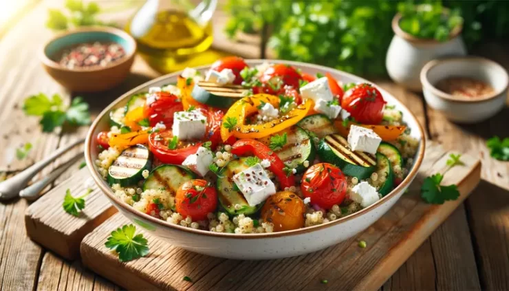 Recette de la Salade de quinoa a